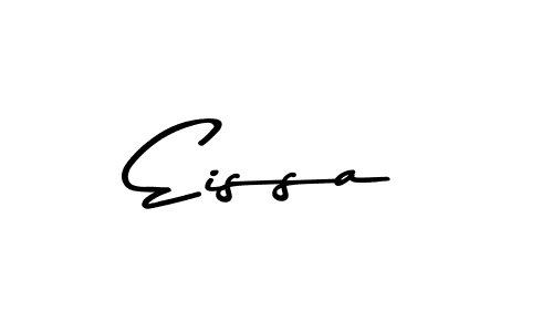 Create a beautiful signature design for name Eissa. With this signature (Asem Kandis PERSONAL USE) fonts, you can make a handwritten signature for free. Eissa signature style 9 images and pictures png