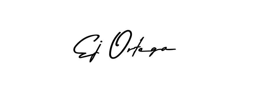 This is the best signature style for the Ej Ortega name. Also you like these signature font (Asem Kandis PERSONAL USE). Mix name signature. Ej Ortega signature style 9 images and pictures png