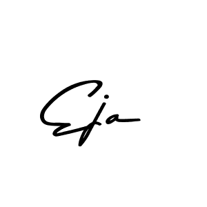 You should practise on your own different ways (Asem Kandis PERSONAL USE) to write your name (Eja) in signature. don't let someone else do it for you. Eja signature style 9 images and pictures png