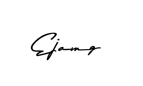 Similarly Asem Kandis PERSONAL USE is the best handwritten signature design. Signature creator online .You can use it as an online autograph creator for name Ejamg. Ejamg signature style 9 images and pictures png