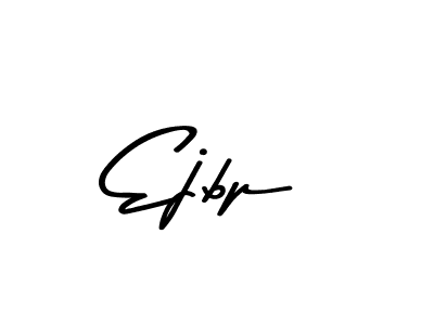 Make a beautiful signature design for name Ejbp. With this signature (Asem Kandis PERSONAL USE) style, you can create a handwritten signature for free. Ejbp signature style 9 images and pictures png