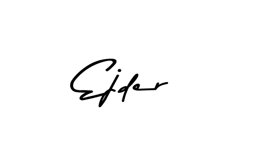 Make a beautiful signature design for name Ejder. Use this online signature maker to create a handwritten signature for free. Ejder signature style 9 images and pictures png