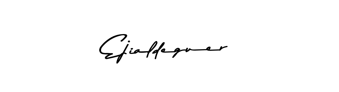 How to make Ejialdeguer signature? Asem Kandis PERSONAL USE is a professional autograph style. Create handwritten signature for Ejialdeguer name. Ejialdeguer signature style 9 images and pictures png