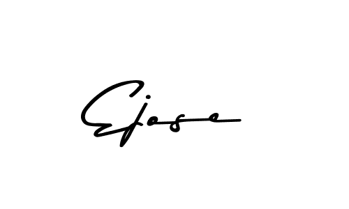 Create a beautiful signature design for name Ejose. With this signature (Asem Kandis PERSONAL USE) fonts, you can make a handwritten signature for free. Ejose signature style 9 images and pictures png