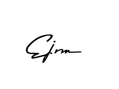 Design your own signature with our free online signature maker. With this signature software, you can create a handwritten (Asem Kandis PERSONAL USE) signature for name Ejrm. Ejrm signature style 9 images and pictures png