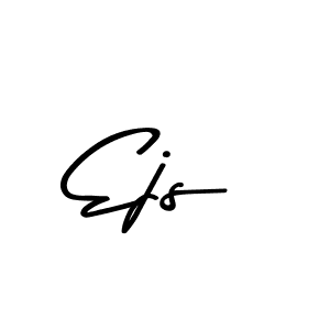 You should practise on your own different ways (Asem Kandis PERSONAL USE) to write your name (Ejs) in signature. don't let someone else do it for you. Ejs signature style 9 images and pictures png