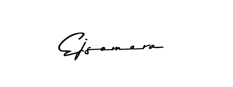 You can use this online signature creator to create a handwritten signature for the name Ejsomera. This is the best online autograph maker. Ejsomera signature style 9 images and pictures png