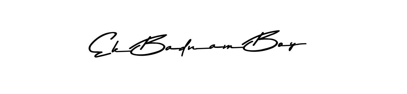 Once you've used our free online signature maker to create your best signature Asem Kandis PERSONAL USE style, it's time to enjoy all of the benefits that Ek Badnam Boy name signing documents. Ek Badnam Boy signature style 9 images and pictures png