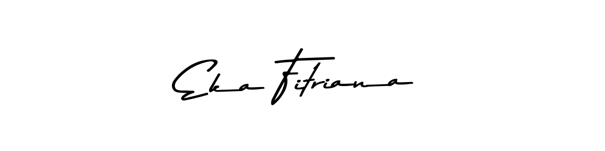 Also You can easily find your signature by using the search form. We will create Eka Fitriana name handwritten signature images for you free of cost using Asem Kandis PERSONAL USE sign style. Eka Fitriana signature style 9 images and pictures png