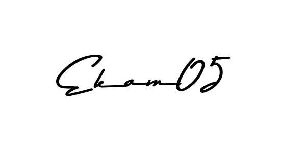 Also we have Ekam05 name is the best signature style. Create professional handwritten signature collection using Asem Kandis PERSONAL USE autograph style. Ekam05 signature style 9 images and pictures png