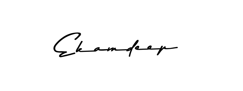 if you are searching for the best signature style for your name Ekamdeep. so please give up your signature search. here we have designed multiple signature styles  using Asem Kandis PERSONAL USE. Ekamdeep signature style 9 images and pictures png