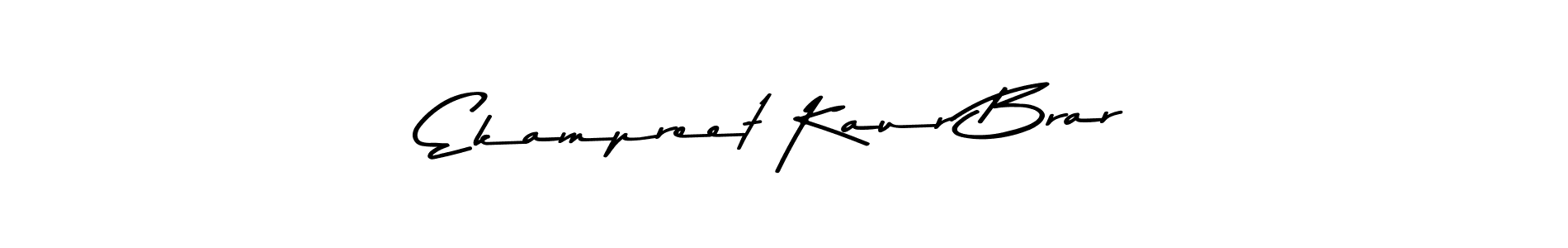 How to make Ekampreet Kaur Brar signature? Asem Kandis PERSONAL USE is a professional autograph style. Create handwritten signature for Ekampreet Kaur Brar name. Ekampreet Kaur Brar signature style 9 images and pictures png