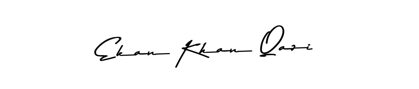 if you are searching for the best signature style for your name Ekan Khan Qazi. so please give up your signature search. here we have designed multiple signature styles  using Asem Kandis PERSONAL USE. Ekan Khan Qazi signature style 9 images and pictures png