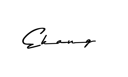 Similarly Asem Kandis PERSONAL USE is the best handwritten signature design. Signature creator online .You can use it as an online autograph creator for name Ekang. Ekang signature style 9 images and pictures png