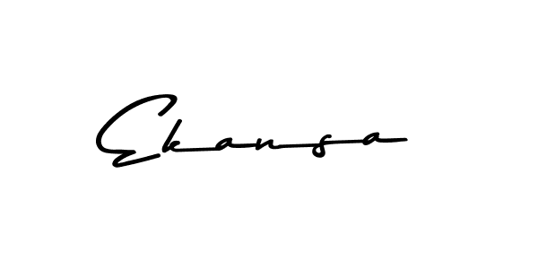 Ekansa stylish signature style. Best Handwritten Sign (Asem Kandis PERSONAL USE) for my name. Handwritten Signature Collection Ideas for my name Ekansa. Ekansa signature style 9 images and pictures png