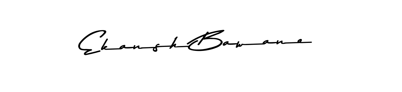 How to make Ekansh Bawane signature? Asem Kandis PERSONAL USE is a professional autograph style. Create handwritten signature for Ekansh Bawane name. Ekansh Bawane signature style 9 images and pictures png
