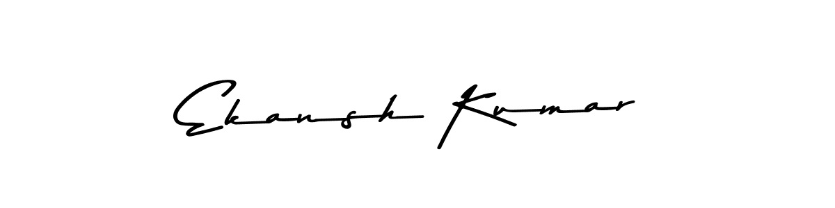 Design your own signature with our free online signature maker. With this signature software, you can create a handwritten (Asem Kandis PERSONAL USE) signature for name Ekansh Kumar. Ekansh Kumar signature style 9 images and pictures png