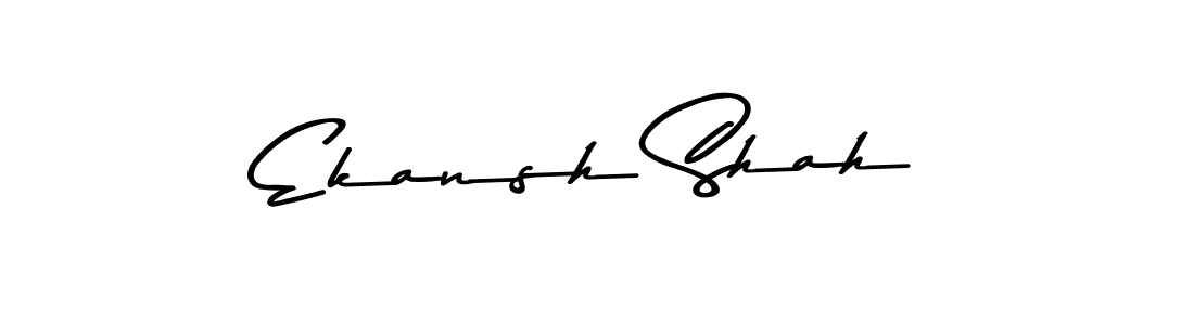 Also You can easily find your signature by using the search form. We will create Ekansh Shah name handwritten signature images for you free of cost using Asem Kandis PERSONAL USE sign style. Ekansh Shah signature style 9 images and pictures png