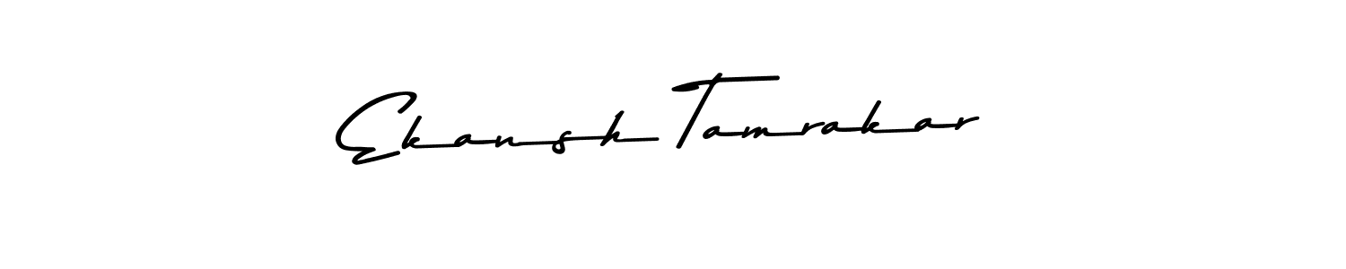 Asem Kandis PERSONAL USE is a professional signature style that is perfect for those who want to add a touch of class to their signature. It is also a great choice for those who want to make their signature more unique. Get Ekansh Tamrakar name to fancy signature for free. Ekansh Tamrakar signature style 9 images and pictures png