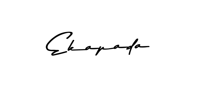 Ekapada stylish signature style. Best Handwritten Sign (Asem Kandis PERSONAL USE) for my name. Handwritten Signature Collection Ideas for my name Ekapada. Ekapada signature style 9 images and pictures png