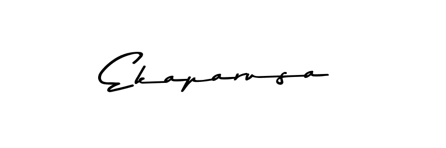 You should practise on your own different ways (Asem Kandis PERSONAL USE) to write your name (Ekaparusa) in signature. don't let someone else do it for you. Ekaparusa signature style 9 images and pictures png