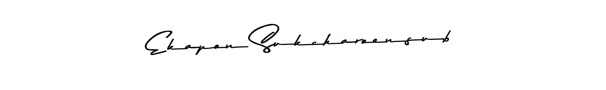 Make a short Ekapon Sukcharoensub signature style. Manage your documents anywhere anytime using Asem Kandis PERSONAL USE. Create and add eSignatures, submit forms, share and send files easily. Ekapon Sukcharoensub signature style 9 images and pictures png