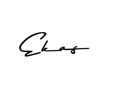 You should practise on your own different ways (Asem Kandis PERSONAL USE) to write your name (Ekas) in signature. don't let someone else do it for you. Ekas signature style 9 images and pictures png