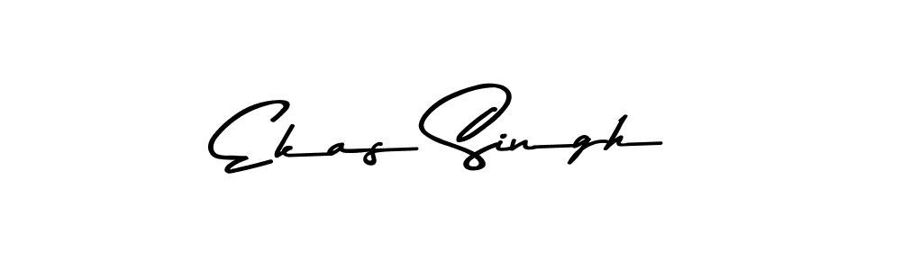 It looks lik you need a new signature style for name Ekas Singh. Design unique handwritten (Asem Kandis PERSONAL USE) signature with our free signature maker in just a few clicks. Ekas Singh signature style 9 images and pictures png
