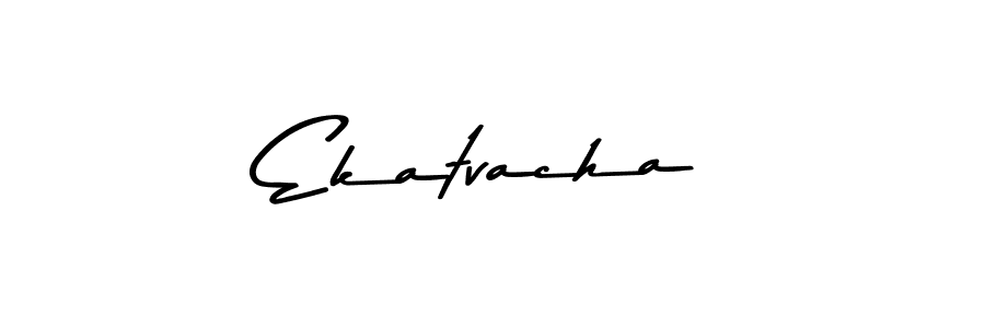 Best and Professional Signature Style for Ekatvacha. Asem Kandis PERSONAL USE Best Signature Style Collection. Ekatvacha signature style 9 images and pictures png