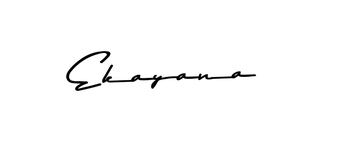 Ekayana stylish signature style. Best Handwritten Sign (Asem Kandis PERSONAL USE) for my name. Handwritten Signature Collection Ideas for my name Ekayana. Ekayana signature style 9 images and pictures png