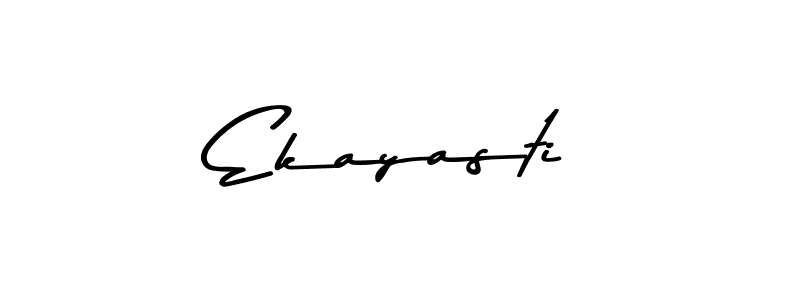Make a beautiful signature design for name Ekayasti. Use this online signature maker to create a handwritten signature for free. Ekayasti signature style 9 images and pictures png