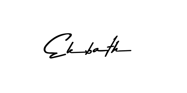 How to Draw Ekbath signature style? Asem Kandis PERSONAL USE is a latest design signature styles for name Ekbath. Ekbath signature style 9 images and pictures png