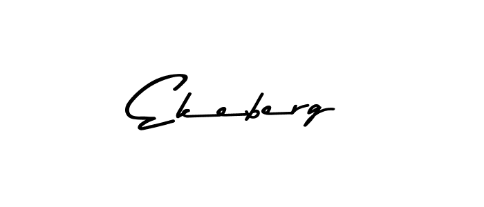 Ekeberg stylish signature style. Best Handwritten Sign (Asem Kandis PERSONAL USE) for my name. Handwritten Signature Collection Ideas for my name Ekeberg. Ekeberg signature style 9 images and pictures png