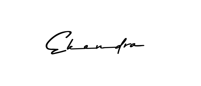 Ekendra stylish signature style. Best Handwritten Sign (Asem Kandis PERSONAL USE) for my name. Handwritten Signature Collection Ideas for my name Ekendra. Ekendra signature style 9 images and pictures png