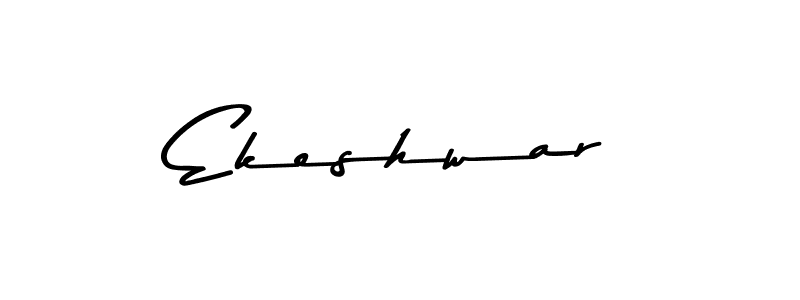 Use a signature maker to create a handwritten signature online. With this signature software, you can design (Asem Kandis PERSONAL USE) your own signature for name Ekeshwar. Ekeshwar signature style 9 images and pictures png