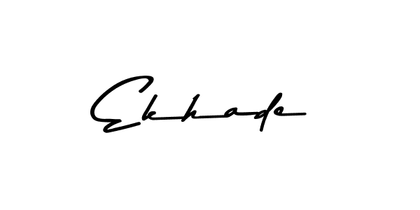 Ekhade stylish signature style. Best Handwritten Sign (Asem Kandis PERSONAL USE) for my name. Handwritten Signature Collection Ideas for my name Ekhade. Ekhade signature style 9 images and pictures png