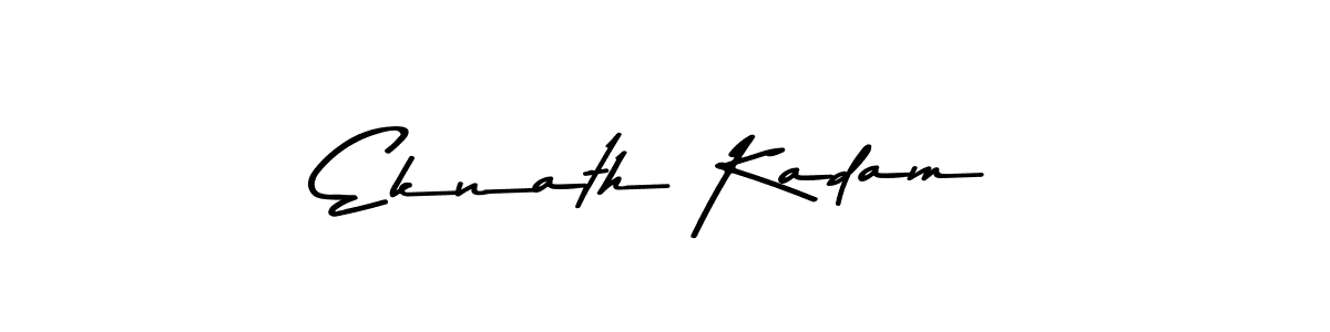 How to make Eknath Kadam signature? Asem Kandis PERSONAL USE is a professional autograph style. Create handwritten signature for Eknath Kadam name. Eknath Kadam signature style 9 images and pictures png