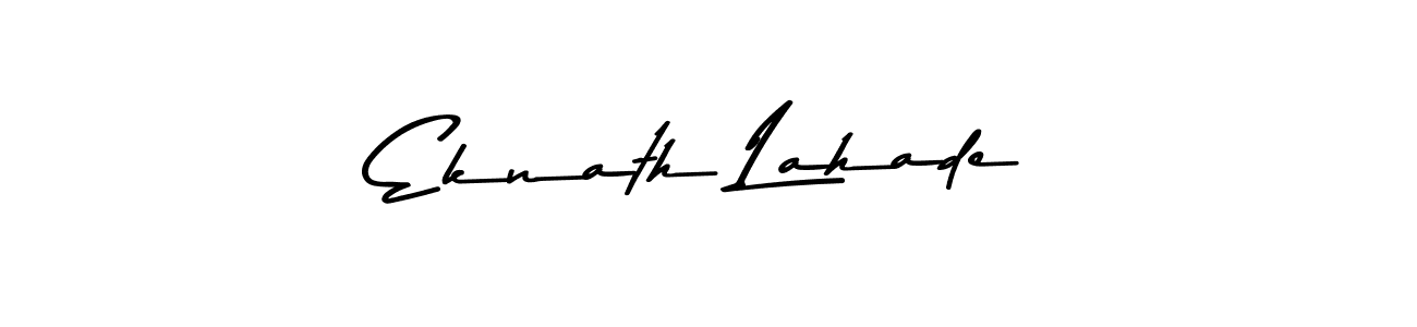 Make a short Eknath Lahade signature style. Manage your documents anywhere anytime using Asem Kandis PERSONAL USE. Create and add eSignatures, submit forms, share and send files easily. Eknath Lahade signature style 9 images and pictures png