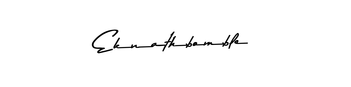 Create a beautiful signature design for name Eknathbomble. With this signature (Asem Kandis PERSONAL USE) fonts, you can make a handwritten signature for free. Eknathbomble signature style 9 images and pictures png