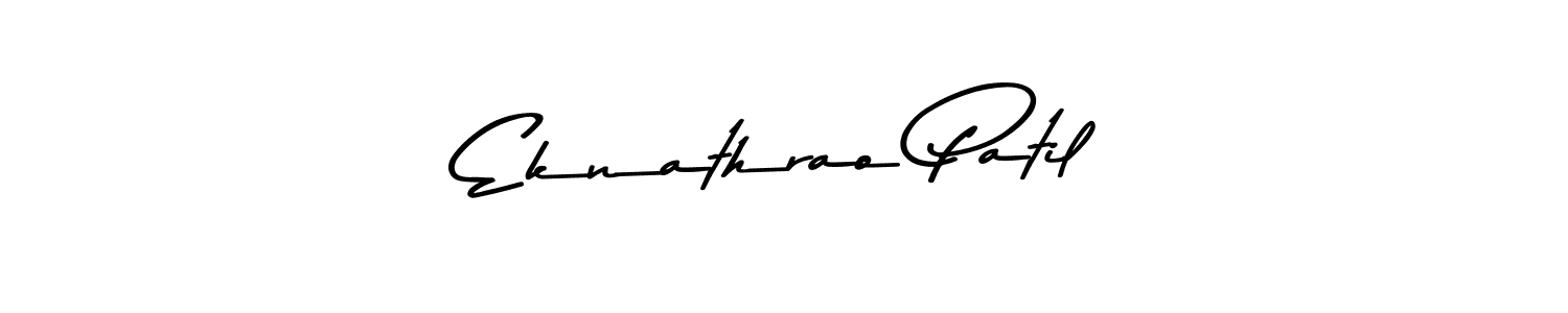 Also we have Eknathrao Patil name is the best signature style. Create professional handwritten signature collection using Asem Kandis PERSONAL USE autograph style. Eknathrao Patil signature style 9 images and pictures png