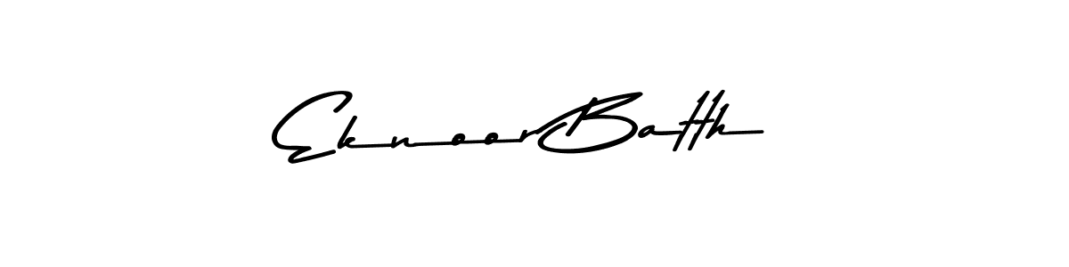 Similarly Asem Kandis PERSONAL USE is the best handwritten signature design. Signature creator online .You can use it as an online autograph creator for name Eknoor Batth. Eknoor Batth signature style 9 images and pictures png