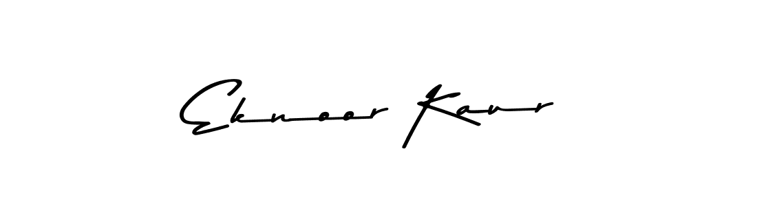 Eknoor Kaur stylish signature style. Best Handwritten Sign (Asem Kandis PERSONAL USE) for my name. Handwritten Signature Collection Ideas for my name Eknoor Kaur. Eknoor Kaur signature style 9 images and pictures png