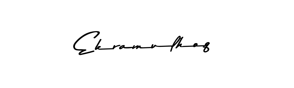 Once you've used our free online signature maker to create your best signature Asem Kandis PERSONAL USE style, it's time to enjoy all of the benefits that Ekramulhoq name signing documents. Ekramulhoq signature style 9 images and pictures png