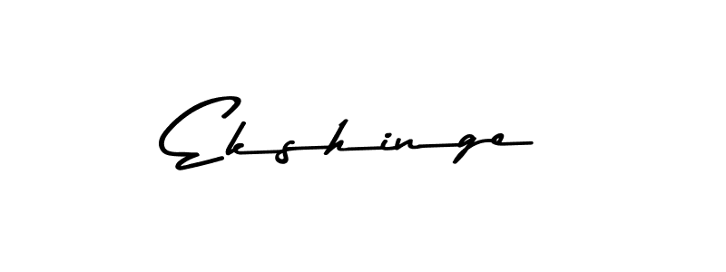 How to make Ekshinge signature? Asem Kandis PERSONAL USE is a professional autograph style. Create handwritten signature for Ekshinge name. Ekshinge signature style 9 images and pictures png