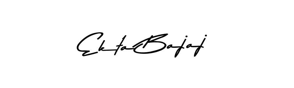 Also You can easily find your signature by using the search form. We will create Ekta Bajaj name handwritten signature images for you free of cost using Asem Kandis PERSONAL USE sign style. Ekta Bajaj signature style 9 images and pictures png