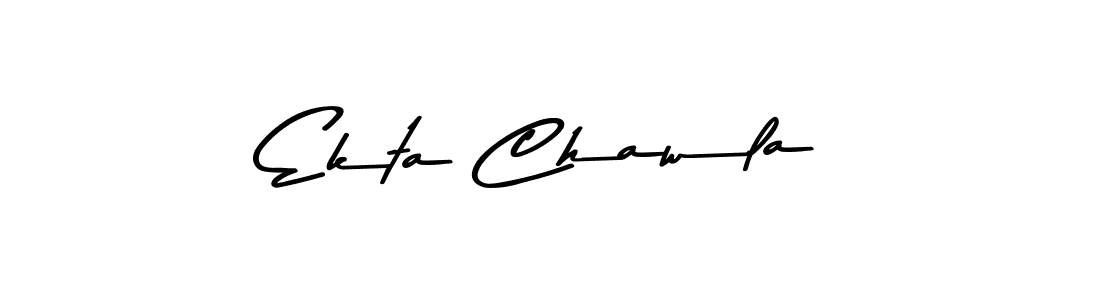 This is the best signature style for the Ekta Chawla name. Also you like these signature font (Asem Kandis PERSONAL USE). Mix name signature. Ekta Chawla signature style 9 images and pictures png