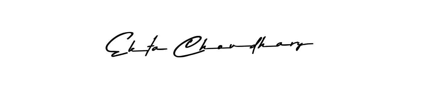 Asem Kandis PERSONAL USE is a professional signature style that is perfect for those who want to add a touch of class to their signature. It is also a great choice for those who want to make their signature more unique. Get Ekta Choudhary name to fancy signature for free. Ekta Choudhary signature style 9 images and pictures png