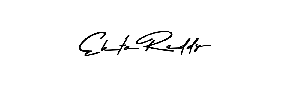 Make a beautiful signature design for name Ekta Reddy. Use this online signature maker to create a handwritten signature for free. Ekta Reddy signature style 9 images and pictures png