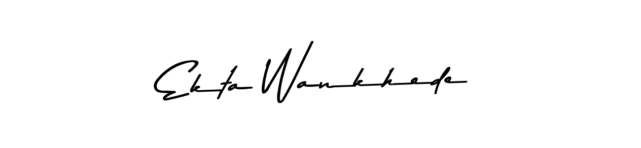 See photos of Ekta Wankhede official signature by Spectra . Check more albums & portfolios. Read reviews & check more about Asem Kandis PERSONAL USE font. Ekta Wankhede signature style 9 images and pictures png