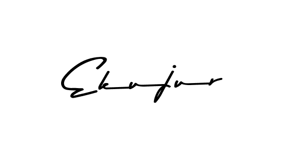 How to make Ekujur signature? Asem Kandis PERSONAL USE is a professional autograph style. Create handwritten signature for Ekujur name. Ekujur signature style 9 images and pictures png